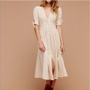 Free people love of my life midi dress